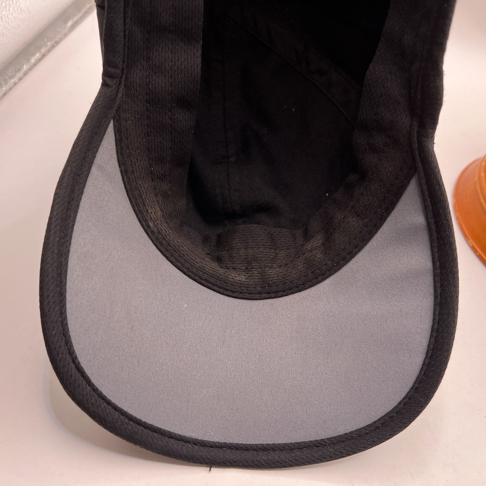 Adidas Adizero Running Hat Black Performance Adjustable Training Cap - Picture 7 of 9